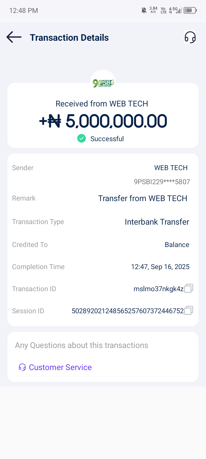 PalmPay Screenshot 3